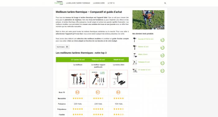 tariere-thermique.com