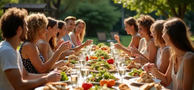 Comment organiser un menu convivial pour 10 personnes sans stress entre amis Comment organiser un menu convivial pour 10 personnes sans stress entre amis